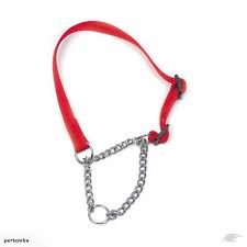 Ancol Nylon Chain Check Dog Collar