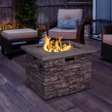 veikous 31 in square outdoor gas fire