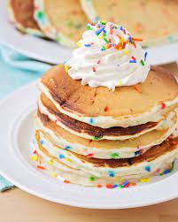 funfetti pancakes great birthday