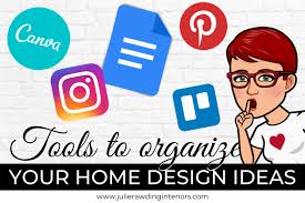 to organize your home design ideas