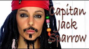 capitan jack sparrow makeup tutorial