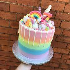 Three Bears Bakery On Instagram A Super Colourful Rainbow And Unicorn  gambar png