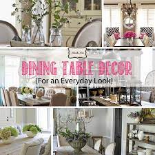 dining table decor for an everyday