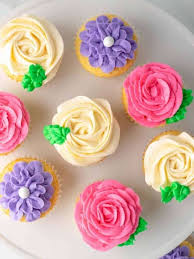 flower cupcakes little sunny kitchen