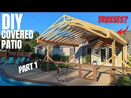 Diy Covered Patio Building A Roof To
