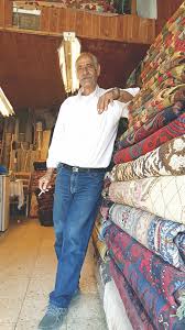 the rug seller from iran