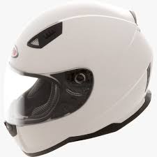 Shiro Integral Helmet Sh881 White Agm 4001
