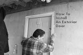 How To Install Or Replace An Exterior Door