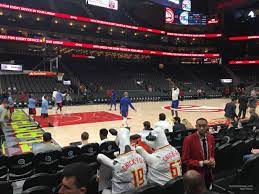 courtside seats at state farm arena