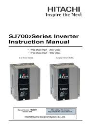 sj7002 series inverters instruction