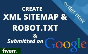 create an xml sitemap and robots txt