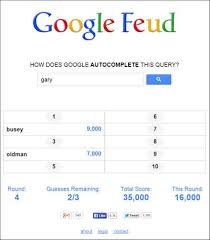 Bob, dee, lisa, paula and greg, ready for action! Google Feud Turns Search Engine S Autocomplete Phrases Into A Game New York Daily News