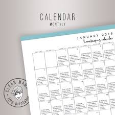 This Months Free Calendar Clean Mama