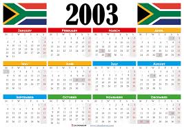south africa 2023 calendar with
