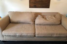 how to rescue your saggy couch cushions