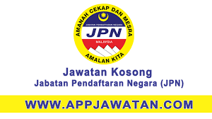 Jobcari.com | jawatan kosong terkini. Jawatan Kosong Jabatan Pendaftaran Negara Jpn Sebagai Pembantu Pendaftaran 21 Mei 2017 Appjawatan Malaysia