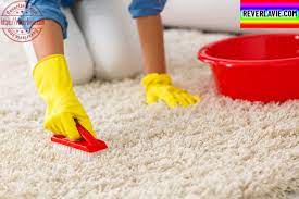 how to clean carpet with baking soda a