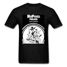 Lasting Charm Nopixel Police Sports T Shirt Obey Survival Men Black T Shirt Graphic Groups Tshirt Xxl