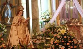 Celebran a la Virgen de la Candelaria