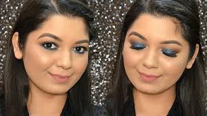 blue eye makeup ft makeup revolution