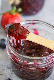 mixed berry quick jam taste of the