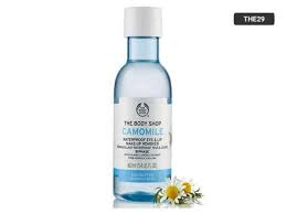 the body camomile makeup remover