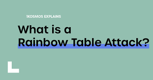 what is a rainbow table how to