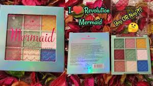 makeup revolution mermaid palette