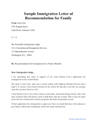 sle immigration letter of