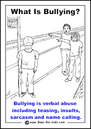 anti bullying colouring sheets