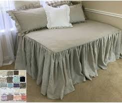 day bed cover natural linen daybed