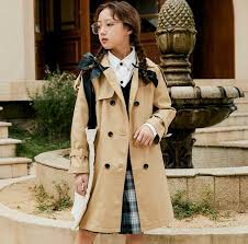 Long Trench Coat Outerwear Kids