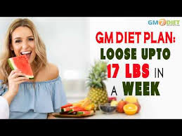 The Gm Diet Plan Lose Your Excess Weight In Just 7 Days