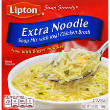 lipton soup mix with real en