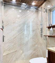 sliding glass shower doors bathroom