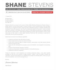 Cover Letter Creative Resume And Create The Shane Template Basic