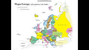 Mapa Europy czyli państwa i ich stolice. #720. - YouTube