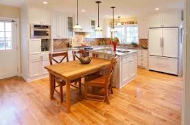 kitchen island table as only dining