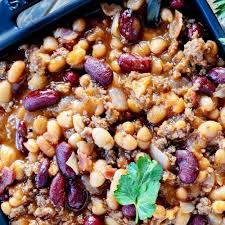 the best slow cooker cowboy beans mom