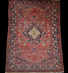 proantic antique isfahan rug persian