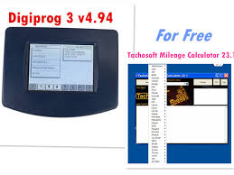 Buy Digiprog Iii V4 94 Digiprog3 Odometer Master Programmer Entire Kit Multi Languages Send Tachosoft Mileage Calculator 23 1 Diagnostic Checks