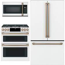 Looking for an alternative to stainless steel appliances? Kit Cafe 3 Piece Kitchen Appliance Package With Gas Range White Kitchen Appliance Packages Kitchen Appliances Kitchen Styling