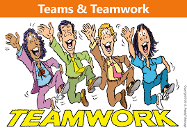 teams and teamwork cartoon readytomanage