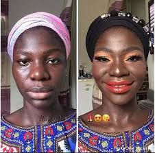 this woman s makeup transformation