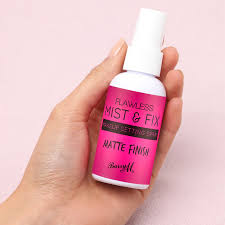 fix matte finish makeup setting spray