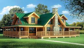 Ramsey Log Home Floor Plan