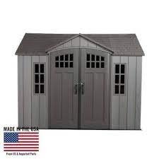8 ft outdoor storage shed