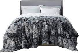 bedsure faux fur king size blankets