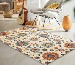 multicolor hand tufted camila flora rug