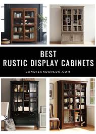 The Best Rustic Display Cabinets In